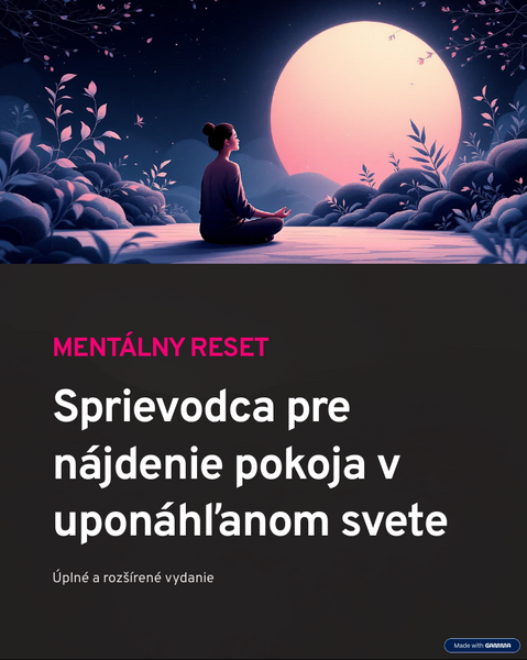 Sprievodca pre nájdenie pokoja v uponáhľanom svete